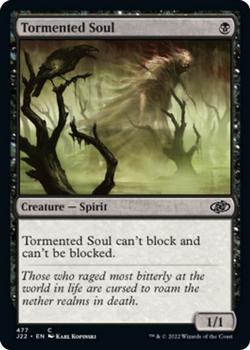 2022 Magic The Gathering Jumpstart 2022 #477 Tormented Soul Front