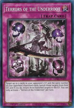 2022 Yu-Gi-Oh! Tin of the Pharaoh's Gods English 1st Edition #MP22-EN109 Terrors of the Underroot Front