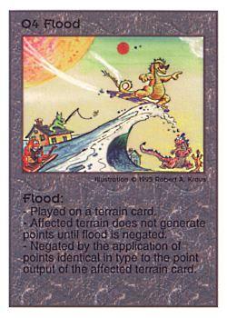 1995 Galactic Empires Time Gates #O4 Flood Front