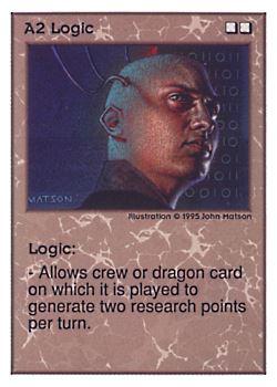 1995 Galactic Empires Universe Edition #A2 Logic Front