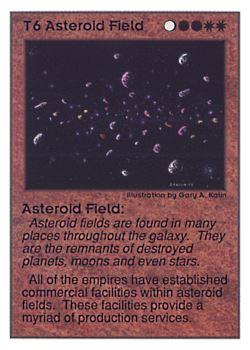 1995 Galactic Empires Universe Edition #T6 Asteroid Field Front