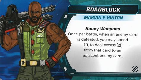 2022 G.I. Joe: Mission Critical Heavy Firepower Expansion - Characters #NNO Roadblock Front