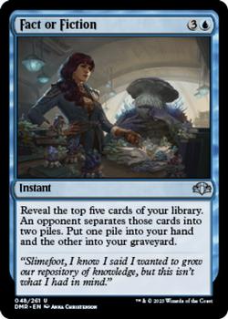 2023 Magic: The Gathering Dominaria Remastered #048/261 Fact or Fiction Front