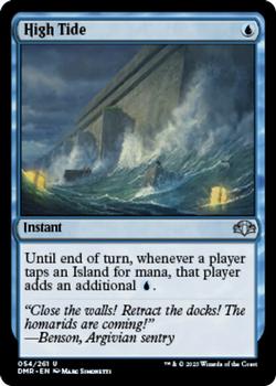 2023 Magic: The Gathering Dominaria Remastered #054/261 High Tide Front