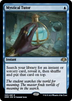 2023 Magic: The Gathering Dominaria Remastered #060/261 Mystical Tutor Front