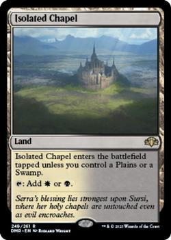 2023 Magic: The Gathering Dominaria Remastered #249/261 Isolated Chapel Front