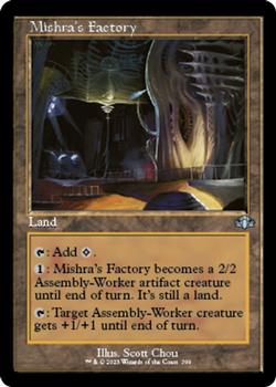 2023 Magic: The Gathering Dominaria Remastered #399 Mishra's Factory Front