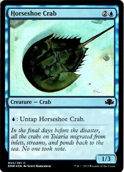 2023 Magic: The Gathering Dominaria Remastered - Dominaria Remastered - Foil #055/261 Horseshoe Crab Front