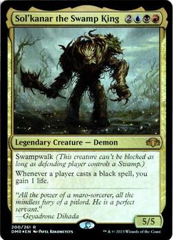 2023 Magic: The Gathering Dominaria Remastered - Dominaria Remastered - Foil #200/261 Sol'kanar the Swamp King Front