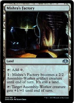 2023 Magic: The Gathering Dominaria Remastered - Dominaria Remastered - Foil #251/261 Mishra's Factory Front