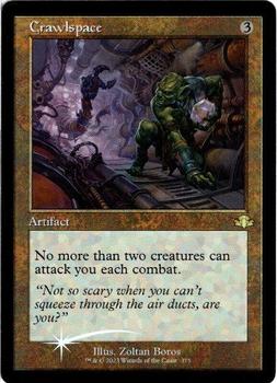 2023 Magic: The Gathering Dominaria Remastered - Dominaria Remastered - Foil #375 Crawlspace Front