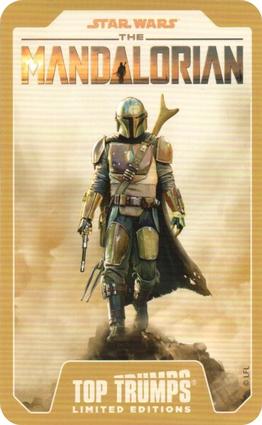 2021 Top Trumps Limited Editions Star Wars The Mandalorian #NNO Cobb Vanth Back