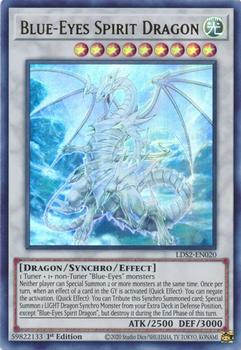 2021 Yu-Gi-Oh! Legendary Duelists: Season 2 - English 1st/Limited Edition #LDS2-EN020 Blue-Eyes Spirit Dragon Front