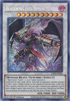 2021 Yu-Gi-Oh! Legendary Duelists: Season 2 - English 1st/Limited Edition #LDS2-EN044 Blackwing Full Armor Master Front