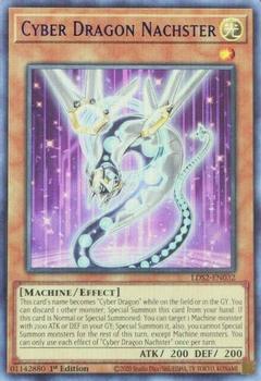 2021 Yu-Gi-Oh! Legendary Duelists: Season 2 - English 1st/Limited Edition #LDS2-EN032 Cyber Dragon Nachster Front