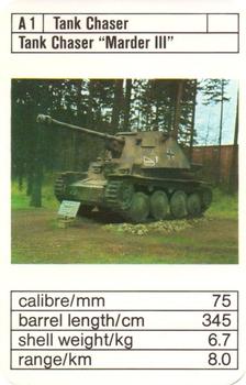 1978-81 Ace Trumps Artillery of World War 2 #A1 Tank Chaser 