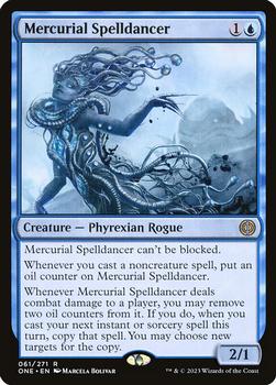 2023 Magic: The Gathering Phyrexia: All Will Be One #061/271 Mercurial Spelldancer Front