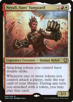 2023 Magic: The Gathering Phyrexia: All Will Be One - Commander Decks #2 Neyali, Suns' Vanguard Front