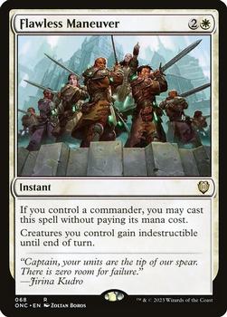 2023 Magic: The Gathering Phyrexia: All Will Be One - Commander Decks #68 Flawless Maneuver Front