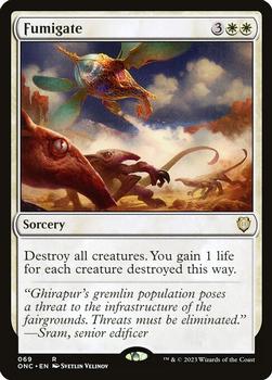 2023 Magic: The Gathering Phyrexia: All Will Be One - Commander Decks #69 Fumigate Front
