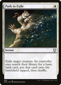 2023 Magic: The Gathering Phyrexia: All Will Be One - Commander Decks #84 Path to Exile Front