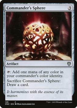 2023 Magic: The Gathering Phyrexia: All Will Be One - Commander Decks #128 Commander's Sphere Front