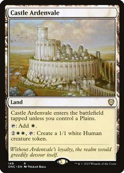 2023 Magic: The Gathering Phyrexia: All Will Be One - Commander Decks #149 Castle Ardenvale Front