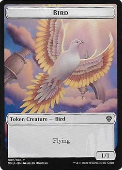 2022 Magic The Gathering Dominaria United - Tokens #002/026 Bird Front
