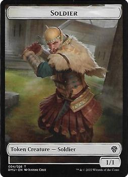 2022 Magic The Gathering Dominaria United - Tokens #004/026 Soldier Front