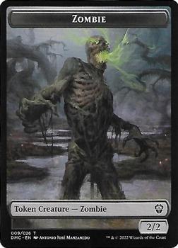 2022 Magic The Gathering Dominaria United - Tokens #009/026 Zombie Front