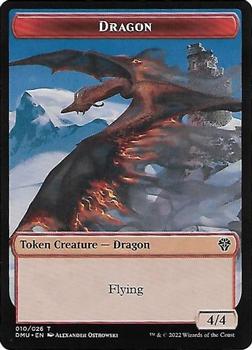 2022 Magic The Gathering Dominaria United - Tokens #010/026 Dragon Front