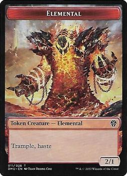 2022 Magic The Gathering Dominaria United - Tokens #011/026 Elemental Front