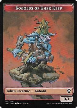 2022 Magic The Gathering Dominaria United - Tokens #013/026 Kobolds Of Kher Keep Front