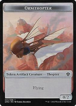 2022 Magic The Gathering Dominaria United - Tokens #022/026 Ornithopter Front