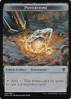 2022 Magic The Gathering Dominaria United - Tokens #023/026 Powerstone Front