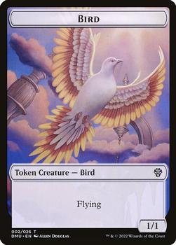 2022 Magic The Gathering Dominaria United - Tokens #002/026 Bird Front