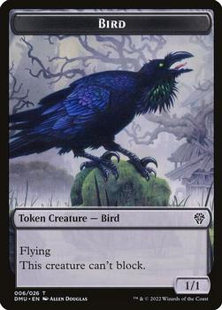 2022 Magic The Gathering Dominaria United - Tokens #006/026 Bird Front