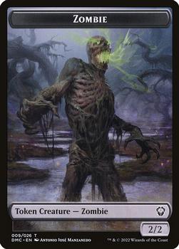 2022 Magic The Gathering Dominaria United - Tokens #009/026 Zombie Front