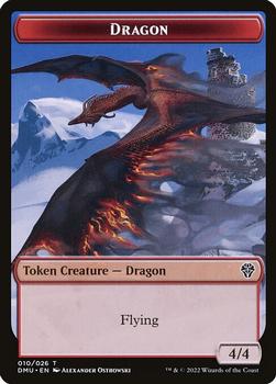 2022 Magic The Gathering Dominaria United - Tokens #010/026 Dragon Front