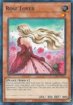 2023 Yu-Gi-Oh! Beware of Traptrix English 1st Edition #SDBT-EN015 Rose Lover Front