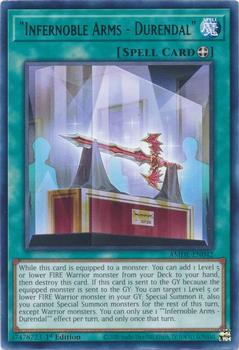 2023 Yu-Gi-Oh! Amazing Defenders English 1st Edition #AMDE-EN042 Infernoble Arms - Durendal Front