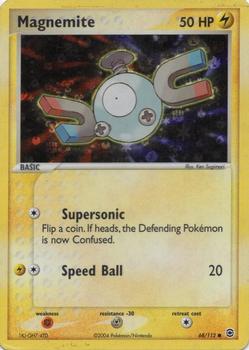 2004 Pokemon EX FireRed & LeafGreen - Reverse Holo #68/112 Magnemite Front
