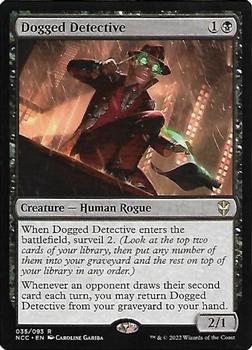2022 Magic: The Gathering Streets of New Capenna Commander #35 Dogged Detective Front