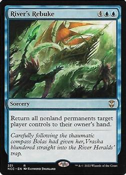 2022 Magic: The Gathering Streets of New Capenna Commander #231 River's Rebuke Front