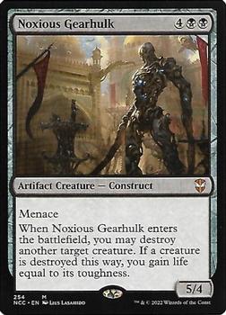 2022 Magic: The Gathering Streets of New Capenna Commander #254 Noxious Gearhulk Front