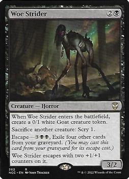 2022 Magic: The Gathering Streets of New Capenna Commander #262 Woe Strider Front