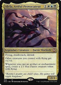 2022 Magic: The Gathering Streets of New Capenna Commander #325 Alela, Artful Provocateur Front