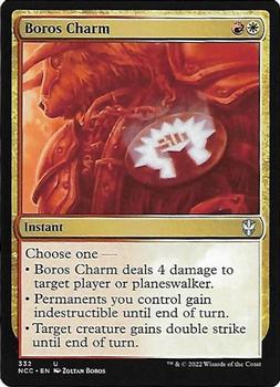 2022 Magic: The Gathering Streets of New Capenna Commander #332 Boros Charm Front