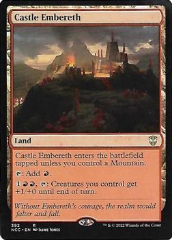 2022 Magic: The Gathering Streets of New Capenna Commander #392 Castle Embereth Front
