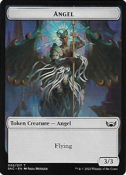 2022 Magic The Gathering Streets of New Capenna - Tokens #002/017 Angel Front